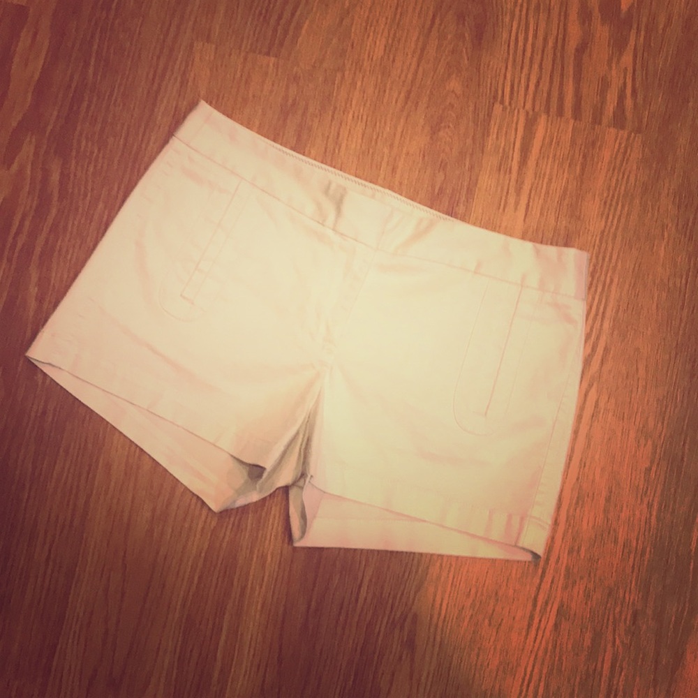 J.Crew khaki stretch short shorts